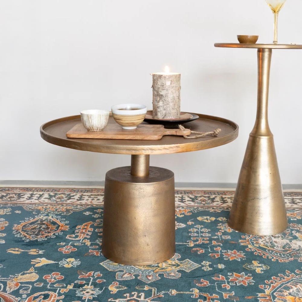 Salontafel rond brons 60cm
