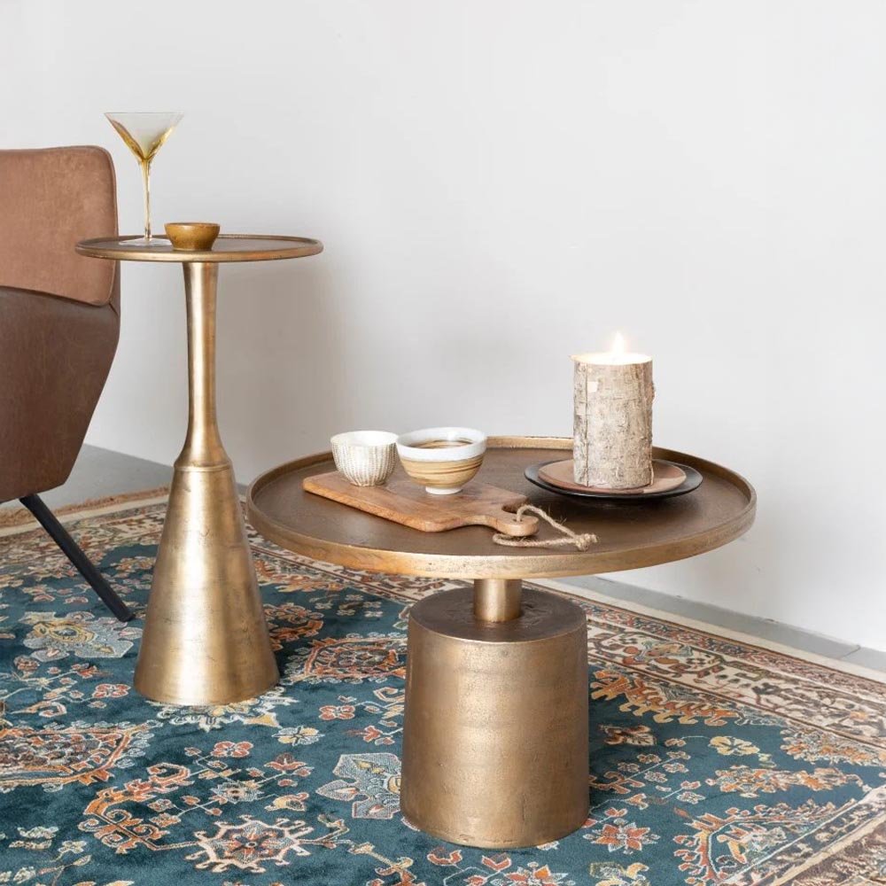 Salontafel rond brons 60cm