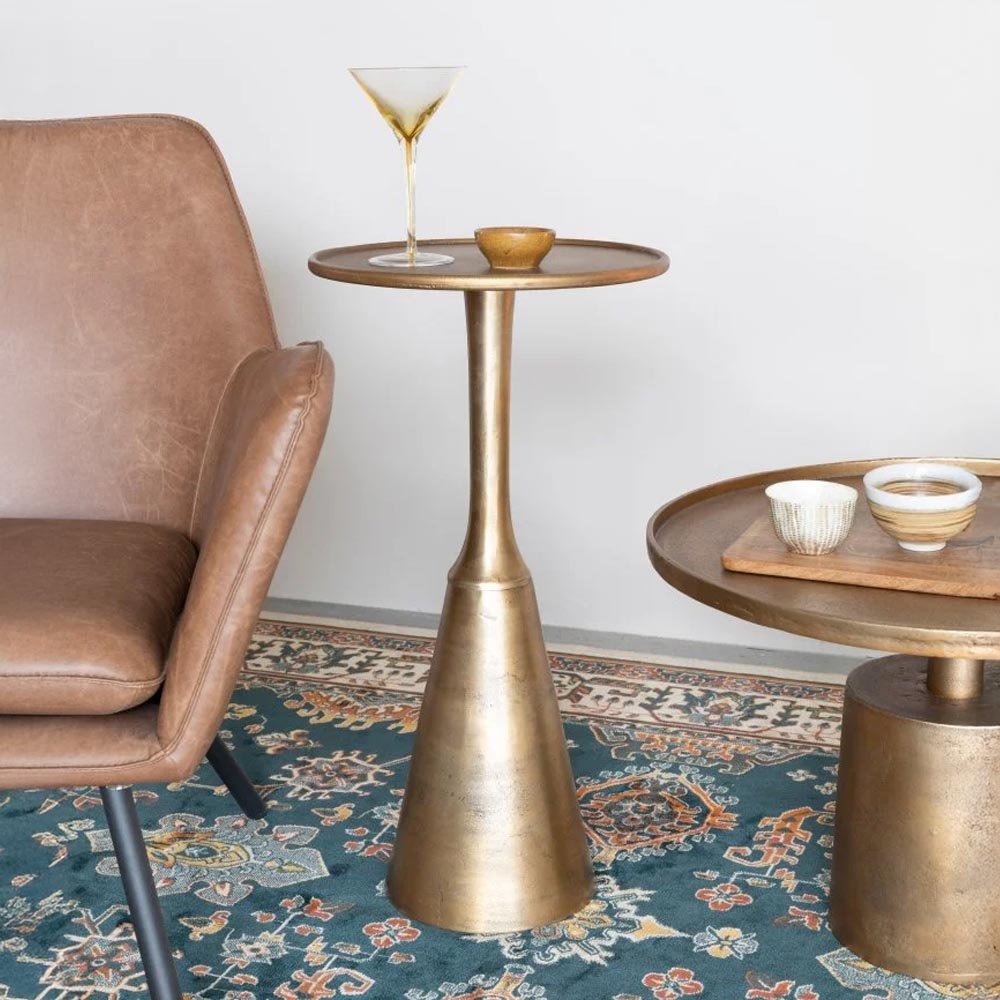Salontafel rond brons 60cm