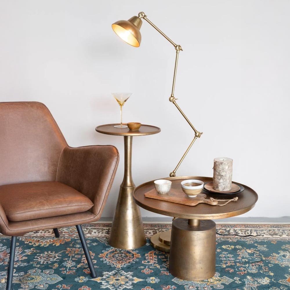 Salontafel rond brons 60cm