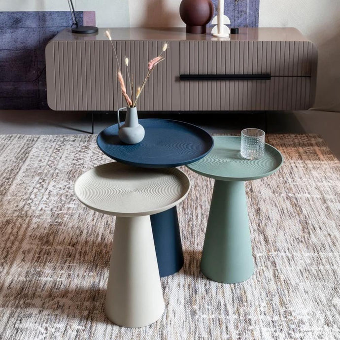 Bijzettafel Ringar Groot Blauw Jacob Jenzens