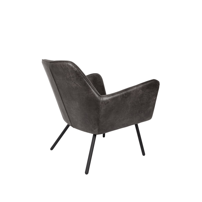 Loungefauteuil Axel Donkergrijs Jacob Jenzens