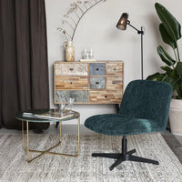 Loungefauteuil Bjorn Rib Groen Jacob Jenzens