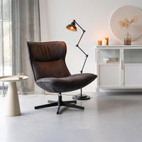 Loungefauteuil Thor Antraciet Jacob Jenzens