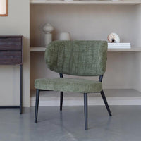Loungefauteuil Anna Groen Grijs Jacob Jenzens