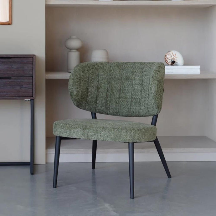 Loungefauteuil Anna Groen Grijs Jacob Jenzens