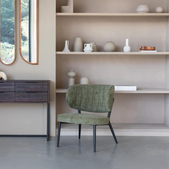 Loungefauteuil Anna Groen Grijs Jacob Jenzens