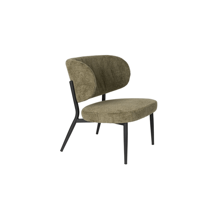 Loungefauteuil Anna Groen Grijs Jacob Jenzens