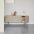 Houten dressoir wit met deurtjes