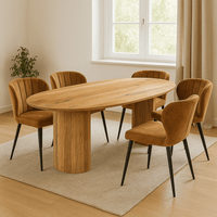 Mangohouten Eettafel Chiara 260x120 cm Mahom