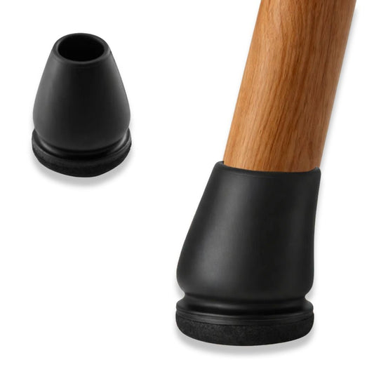 FLOOQ® Pro Stoelpootdoppen Floor Geluidloos & Krasvrij (14–21 mm) 8 stuks