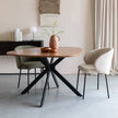 Mangohouten Eettafel Tulsa
