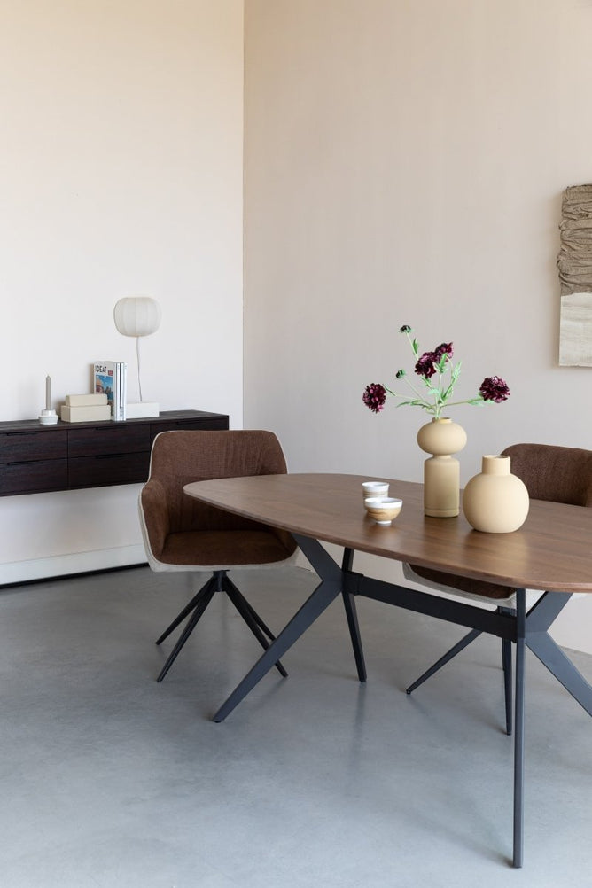 Mangohouten Eettafel Tulsa