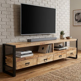 Mangohouten TV Meubel Britt 220 cm Mahom