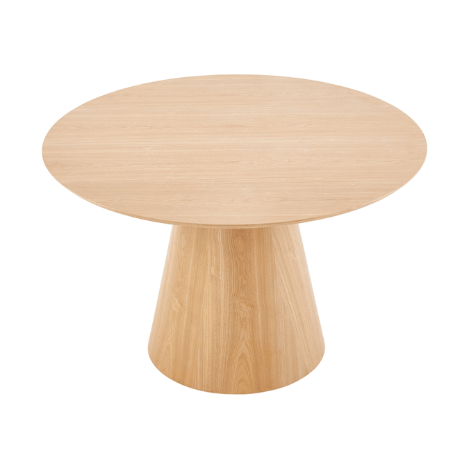 Mangohouten Eettafel Adelaide rond 120 cm