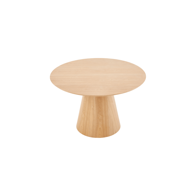 Mangohouten Eettafel Adelaide rond 120 cm