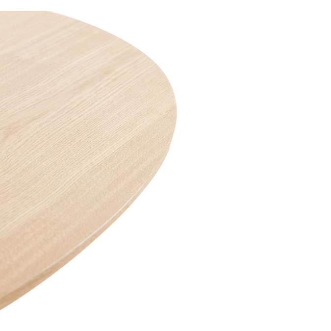 Mangohouten Eettafel Adelaide rond 120 cm