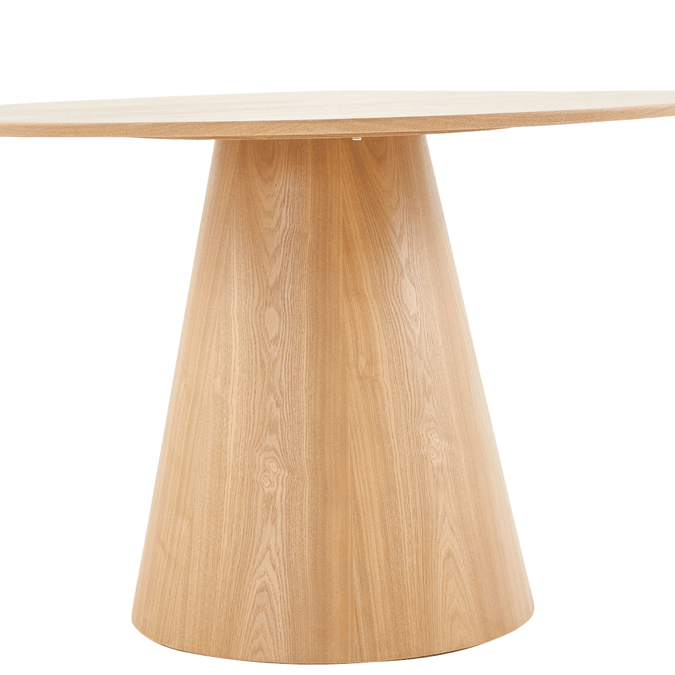 Mangohouten Eettafel Adelaide rond 120 cm