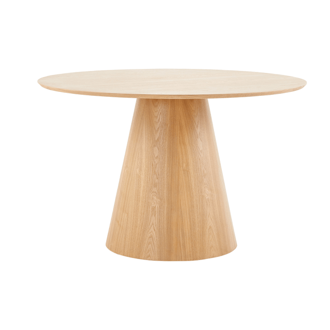 Mangohouten Eettafel Adelaide rond 120 cm