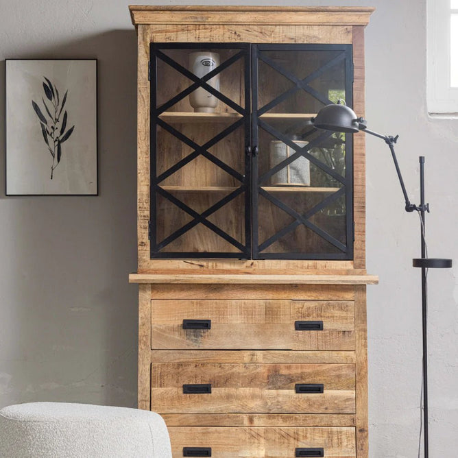 Mangohouten Eettafel Tulsa
