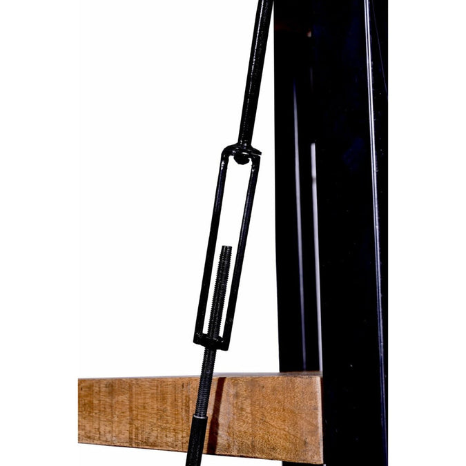 Mangohouten Boekenkast Minneapolis 55 cm Mahom