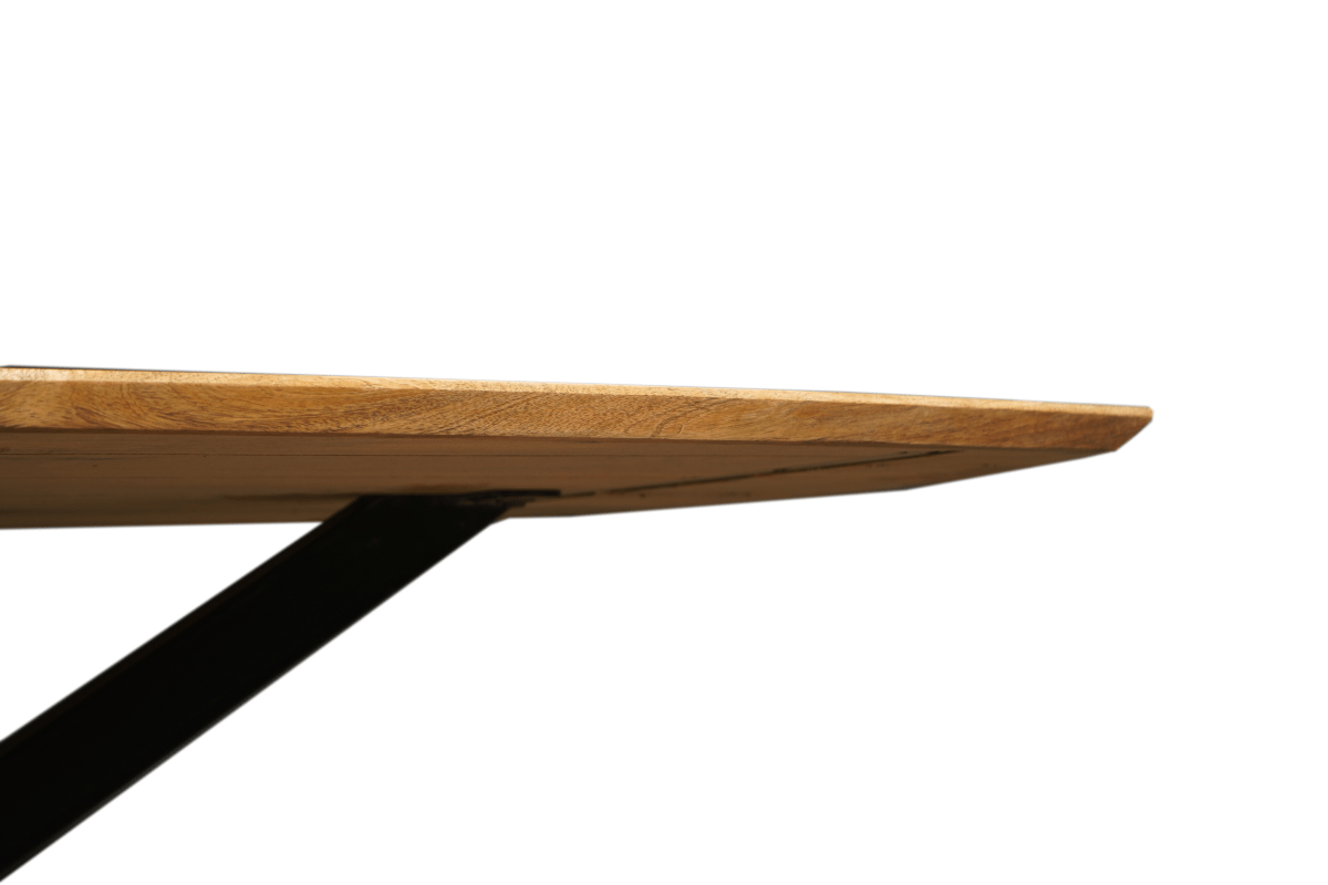 Mangohouten Eettafel Vicenza Deens Ovaal 240x120 cm Mahom