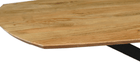 Mangohouten Eettafel Vicenza Deens Ovaal 180x100 cm Mahom