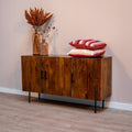 Mangohouten Dressoir 145 cm