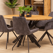 Mangohouten Eettafel Tulsa