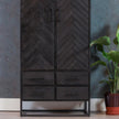 Mangohouten Eettafel Tulsa