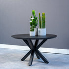 Mangohouten Salontafel Vicenza Black 70 cm Mahom