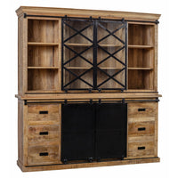 Mangohouten Buffetkast Denver 220×220 cm X Mahom
