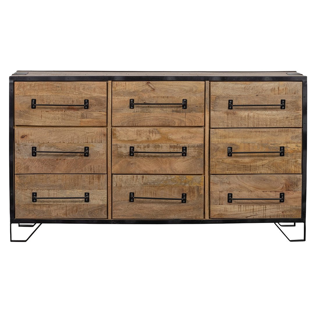 Dressoir - Ladekast met lade en schuifdeur - Opbergkast voor eetkamer Dressoir - Ladekast met lade en schuifdeur - Opbergkast voor eetkamer