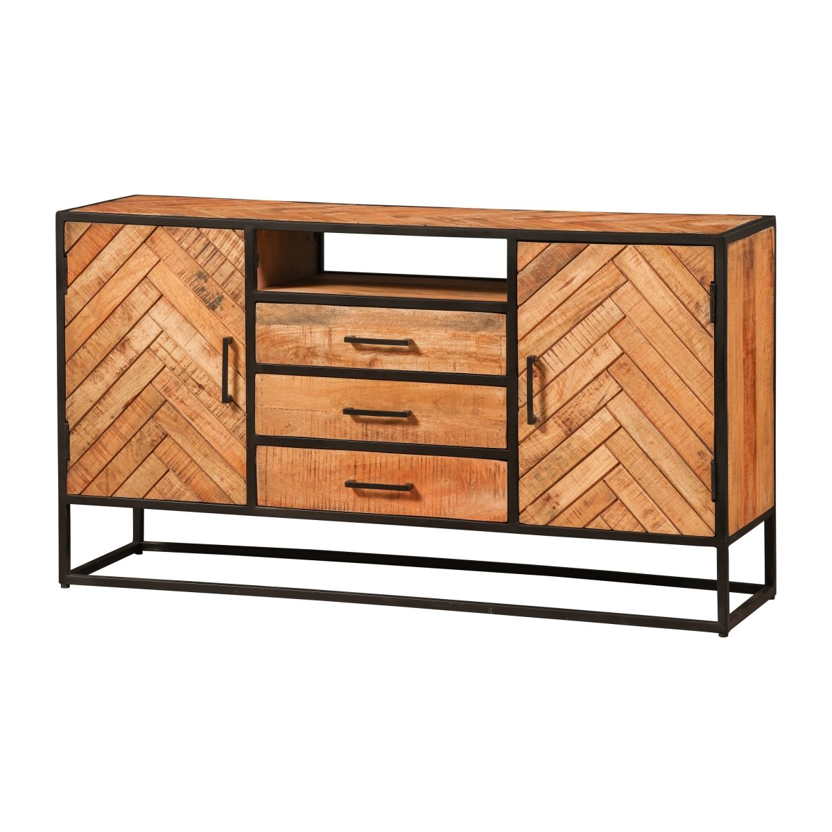 Mangohouten Dressoir Toronto 145x80 cm Mahom