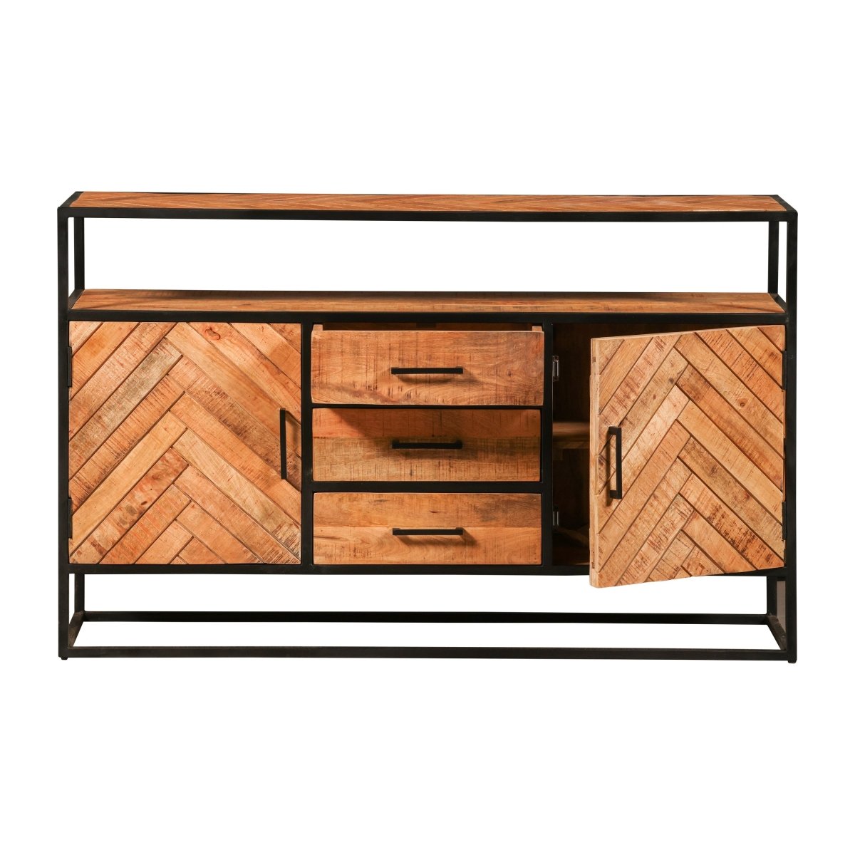 Mangohouten Dressoir Toronto 145x90 cm Mahom