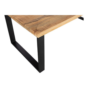 Mangohouten Eettafel Cleveland Rechthoek 140x90 cm Mahom