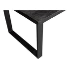 Mangohouten Eettafel Cleveland Black Rechthoek 240x100 cm Mahom