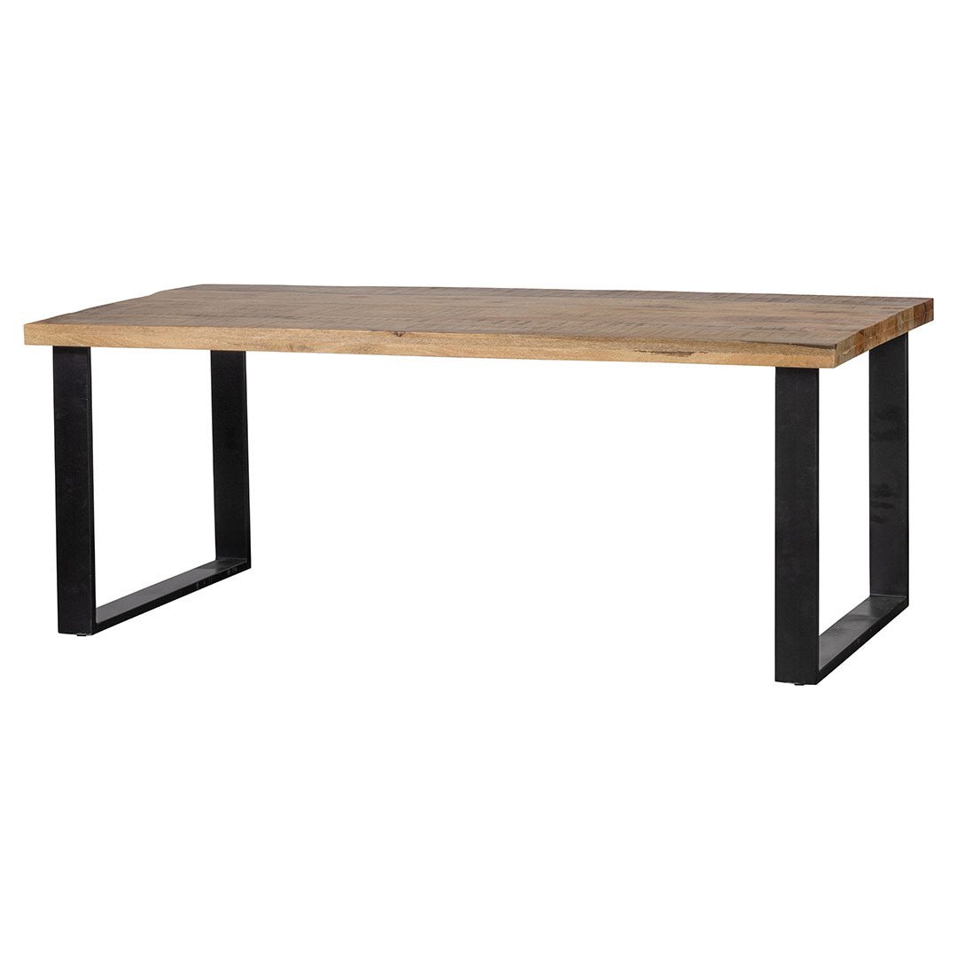 Mangohouten Eettafel Cleveland Rechthoek 140x90 cm Mahom