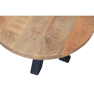 Mangohouten Eettafel Madison Rond 110 cm Mahom