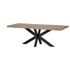 Mangohouten Eettafel Memphis Rechthoek 200x100 cm Mahom