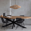 Mangohouten Eettafel Tulsa