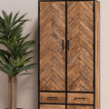 Mangohouten Kast 90 cm