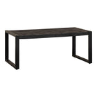 Mangohouten Salontafel Atlanta Black 110 cm Mahom