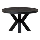 Mangohouten Salontafel Glendale Black 70 cm Mahom