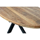 Mangohouten Eettafel Tulsa Ovaal 220×110 cm Mahom