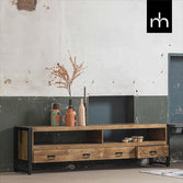 Mangohouten TV Meubel 220 cm