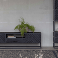 Mangohouten TV Meubel 165 cm