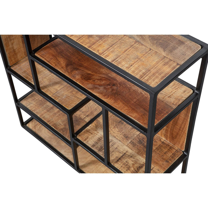 Wandrek Acaciahout Naturel - 100x25x30cm - Edge | Leen Bakker Wandrek Acaciahout Naturel - 100x25x30cm - Edge | Leen Bakker