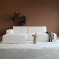 Hoekbank Links Beige