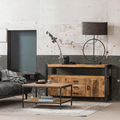 Mangohouten Salontafel 80x80 cm